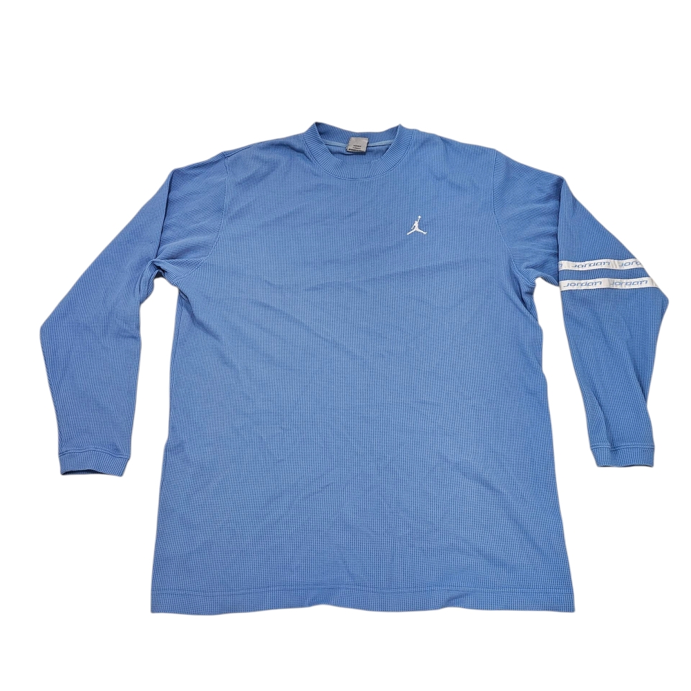Jordan Men's Long Sleeve Shirt in Sky Blue